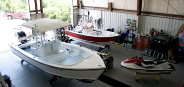 Dolan Yacht Services Shop Inside
